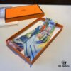 Hermès 'Dance of Peace' Heavyweight Twill Silk Twilly Scarf, New Arrival with Packaging