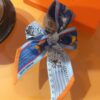 Hermès 'Ponca Chief' Silk Ribbon