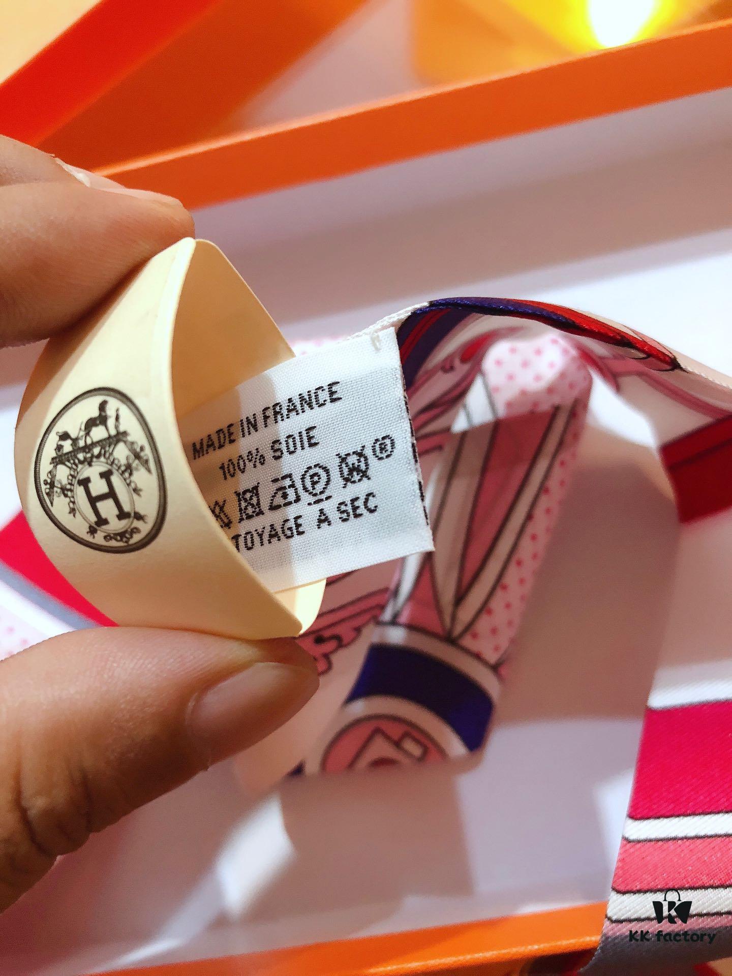 Counter Sync‼️ Hermès Washington Carriage Silk Ribbon‼️ Top-tier Twill Silk, Ultra-fine Printing with Exceptionally Clear Patterns, Perfect Choice for Gifting or Personal Use🎁