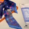 Hermes Counter Newest Style Multi-functional Small Silk Ribbon, Bright Colors, Elegant and Casual Design, 5cm*90cm