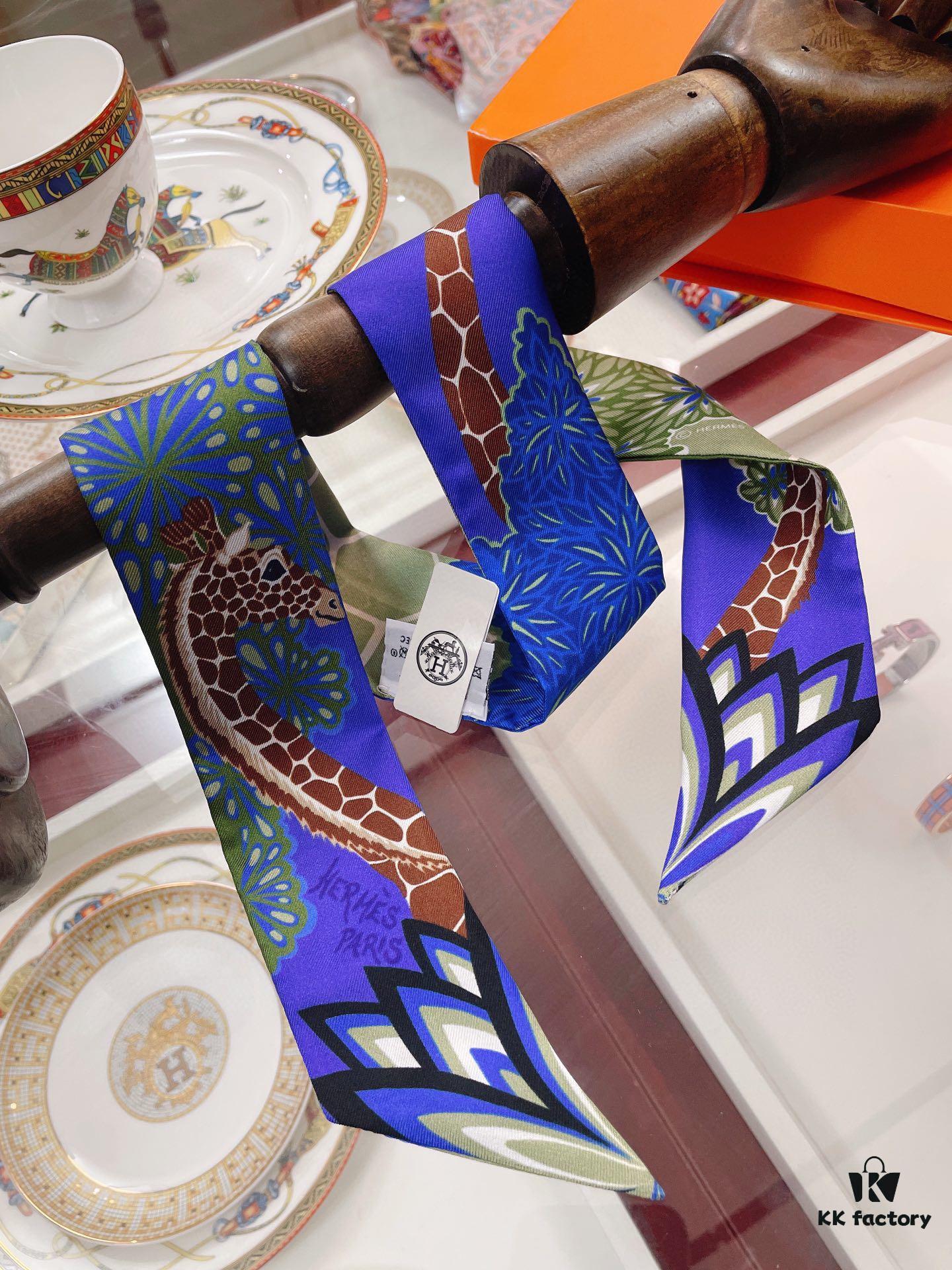 Hermès Limited Edition 'The Three Graces' Silk Ribbon