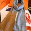 Hermes Wool Scarf – Unisex Luxury Design, Soft and Elegant, Perfect for Formal or Casual Wear