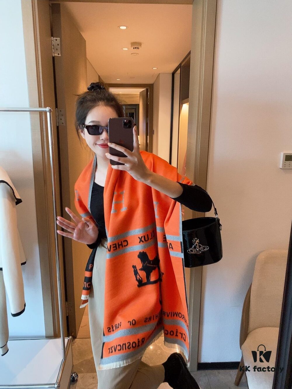 New Cashmere Scarf - 'Luxury Carriage Cashmere 140', 100% Pure Cashmere, Top Craftsmanship, High-End Design, Loved by Fashion Enthusiasts