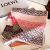 LOEWE Men's Cashmere Knit Scarf, High-End Classic Design, Matches Store Version