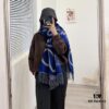 Loewe 2022 Latest Graffiti Design Reversible Scarf Unisex