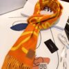 Loewe 2022 Graffiti Double-Sided Scarf Unisex