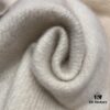 Beige LOEWE Classic Unisex Scarf – Winter Must-Have – 90% Wool 10% Cashmere, Warm and Soft, 30*180CM