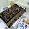 Cashmere High Quality Exquisite Embroidery YSL Saint Laurent Solid Color Premium 3D Embroidered Scarf