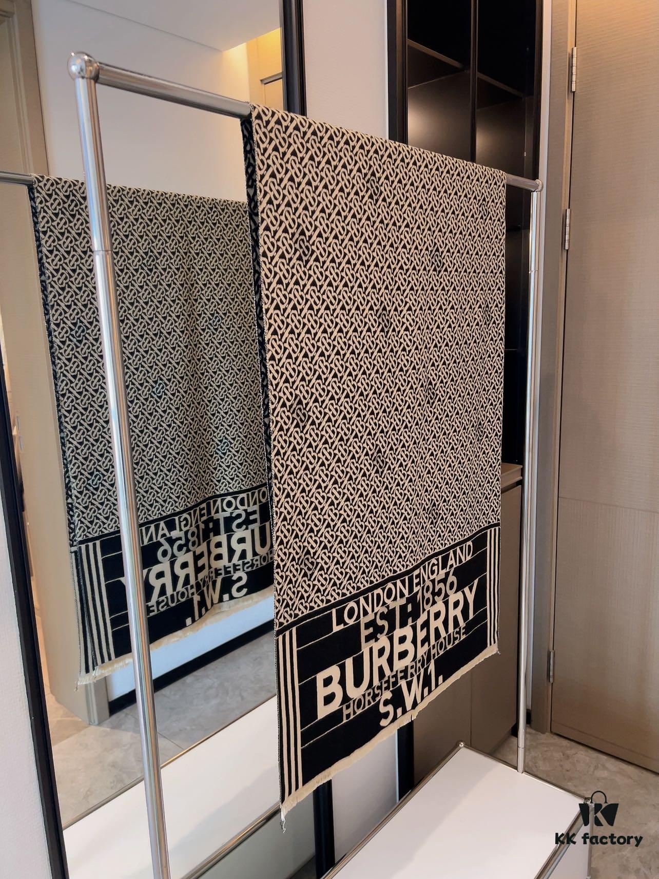 BURBERRY New Launch Cashmere Scarf, Official Website Latest Collection, 100% Premium Goat Cashmere, Classic Check Design, Unisex Stylish Warm Shawl