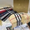 Burberry Classic Wide Plaid Wool Cashmere Blend Oversized Shawl