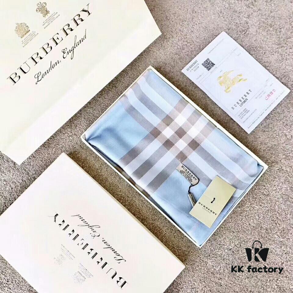 Luxury BURBERRY Cashmere Rectangular Shawl with Iconic Equestrian Logo, 180*70CM, 11 Colors Available