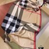 Khaki Color Genuine Premium Cashmere! Latest Export to Dubai! Burberry Classic Check Diamond Weave Season!
