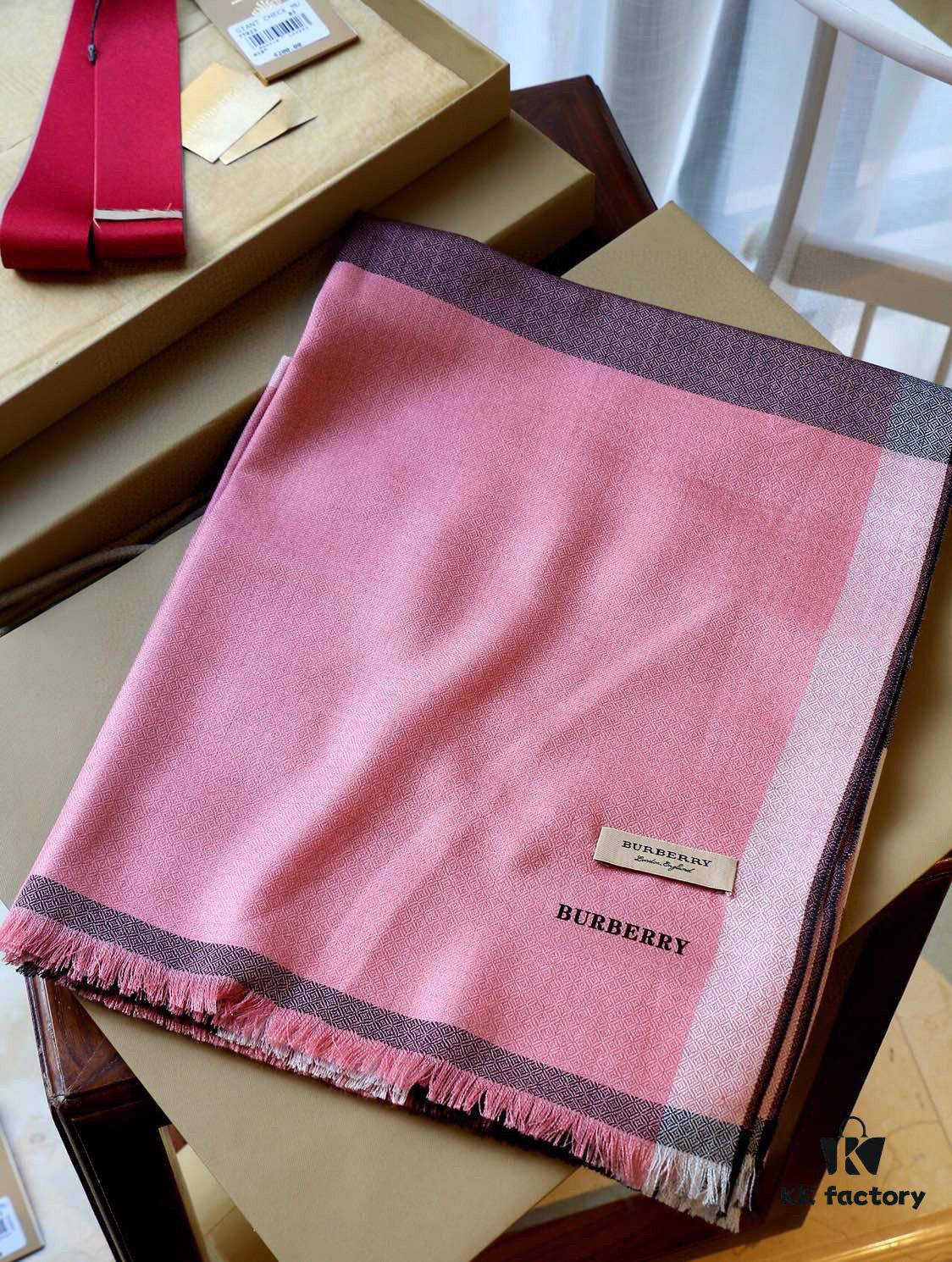 Burberry Classic Camel Cashmere Scarf - Premium Nepalese Highland Cashmere with Diamond Weave