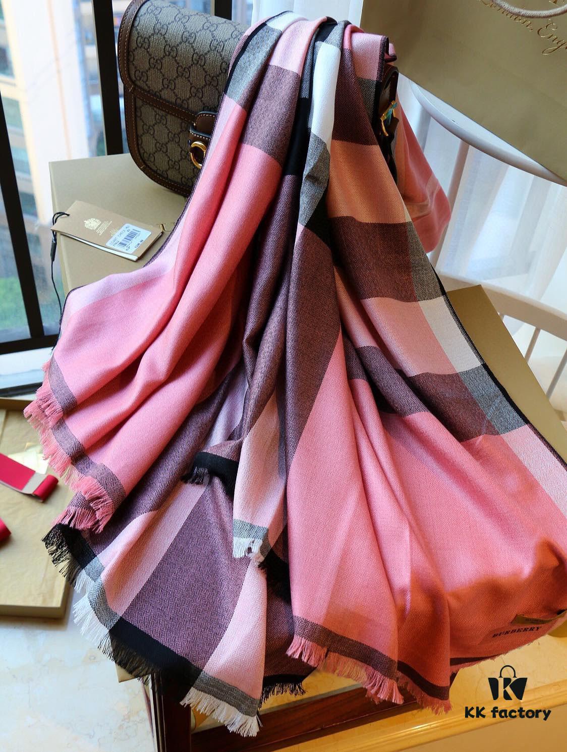 Burberry Classic Camel Cashmere Scarf - Premium Nepalese Highland Cashmere with Diamond Weave