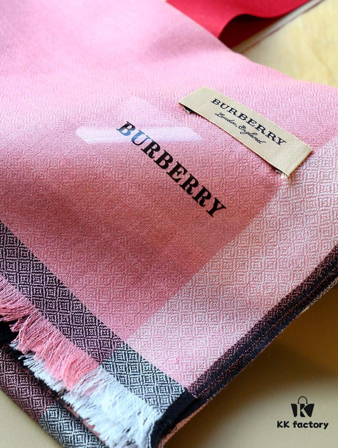Burberry Classic Camel Cashmere Scarf - Premium Nepalese Highland Cashmere with Diamond Weave