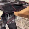 Burberry New Metallic Signature Check Scarf – Versatile, Elegant, and Luxuriously Textured