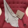 Burberry Timeless Classic Plaid Silk Scarf