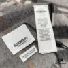 Gray BURBERRY Classic Entry-Level Bestseller Scarf, Timeless Check Pattern, Simple and Elegant Unisex Design, Never-Go-Out-of-Fashion Accessory