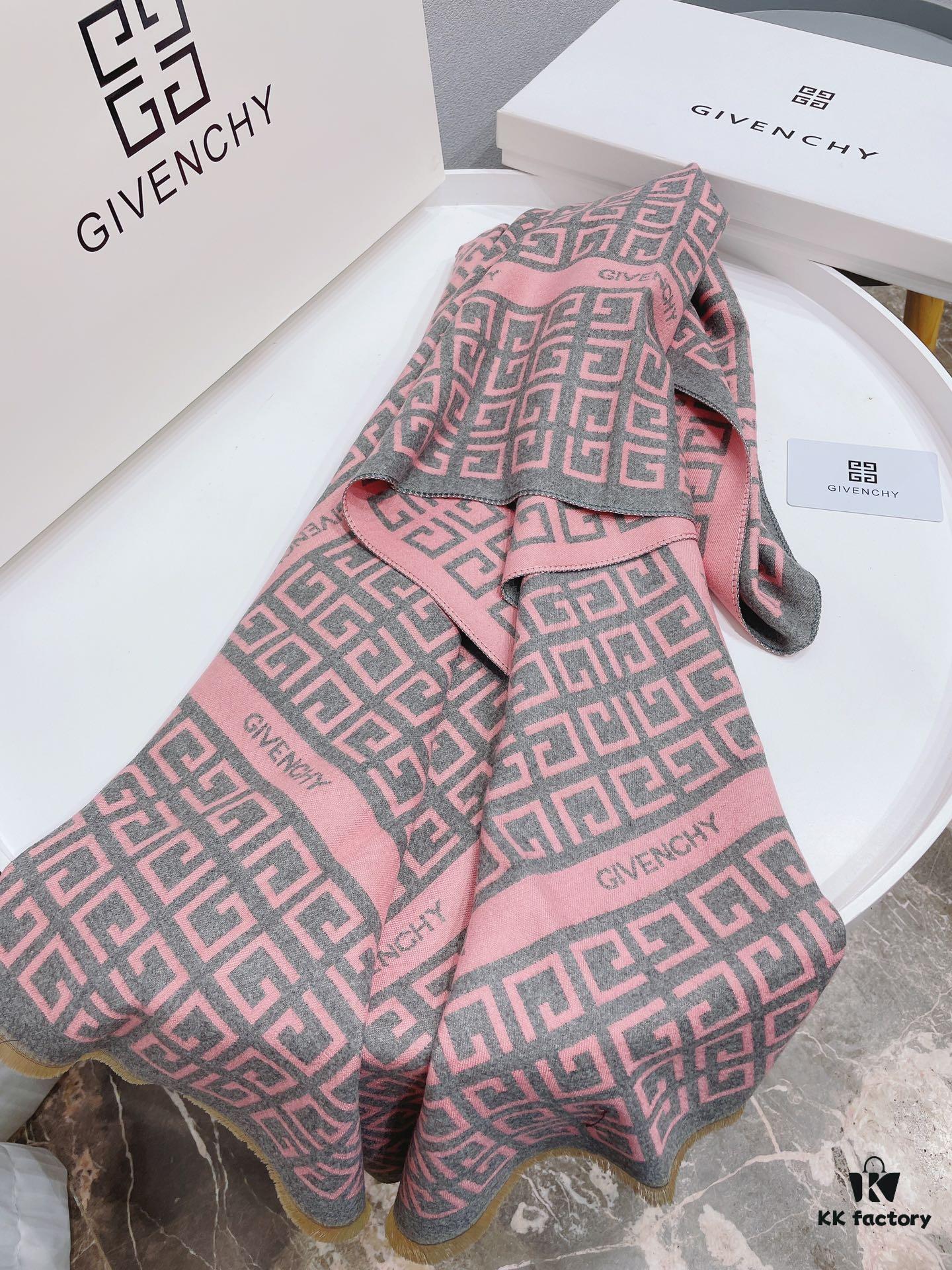 Givenchy Leopard Print Luxury Scarf - Bold Design with 4G Logo, Elegant and Stylish