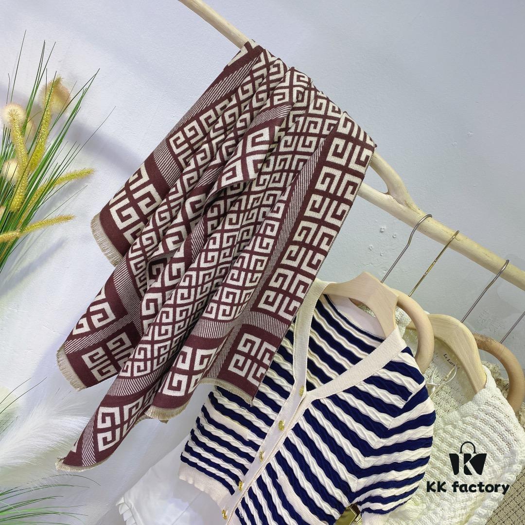 Givenchy Classic Cashmere Fleece Scarf New Arrival, Multi-Functional Cashmere Shawl!