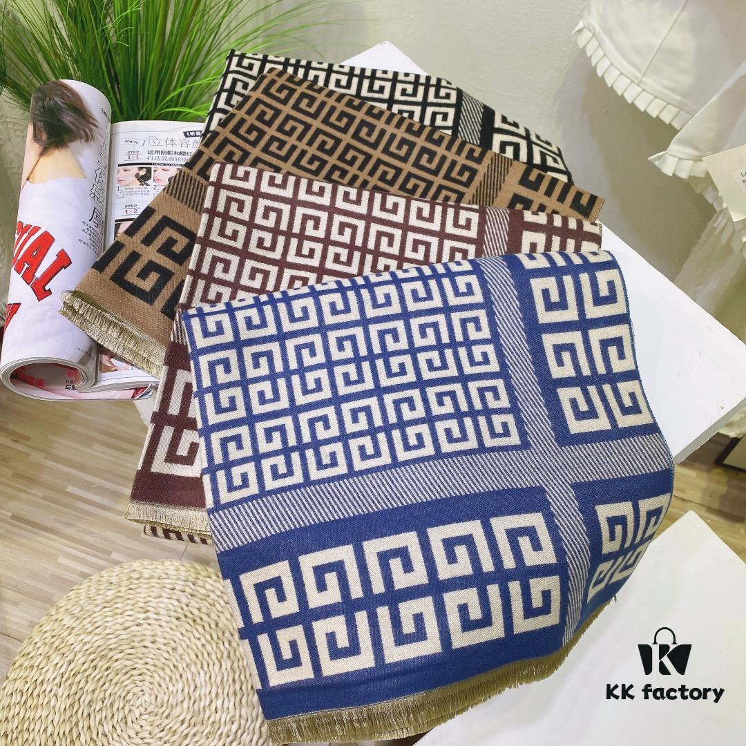 Givenchy Classic Cashmere Fleece Scarf New Arrival, Multi-Functional Cashmere Shawl!