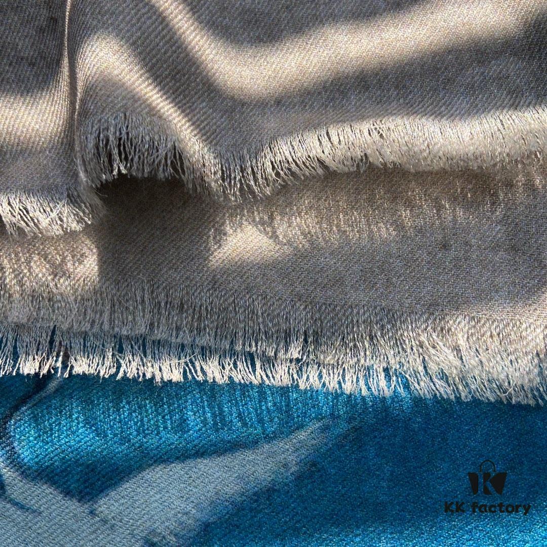 Givenchy-Style Luxury Baby Cashmere Scarf – 300-Thread-Count Premium Ring Pilled Wrap, Elegant and Versatile for Everyday Chic