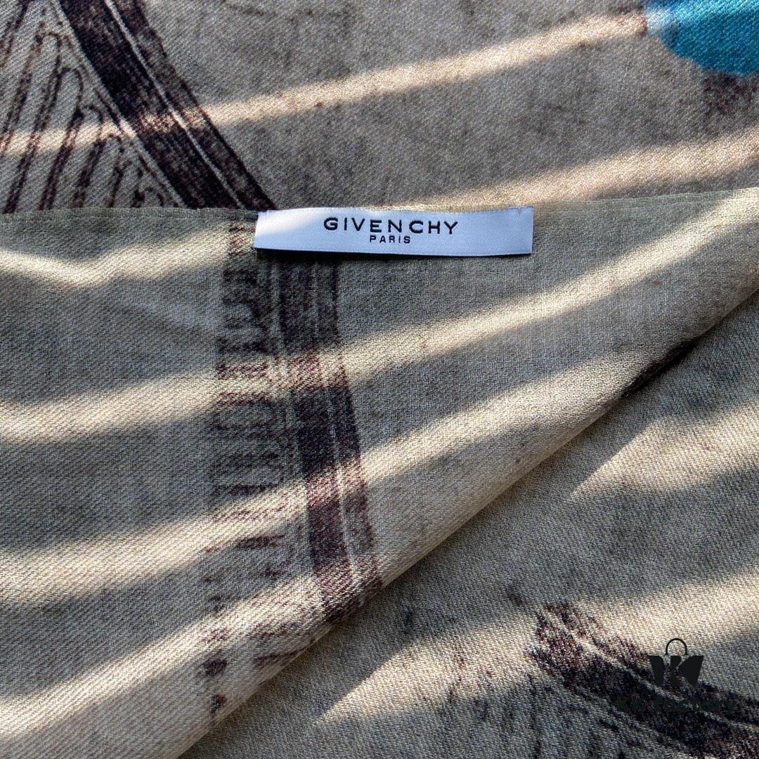 Givenchy-Style Luxury Baby Cashmere Scarf – 300-Thread-Count Premium Ring Pilled Wrap, Elegant and Versatile for Everyday Chic