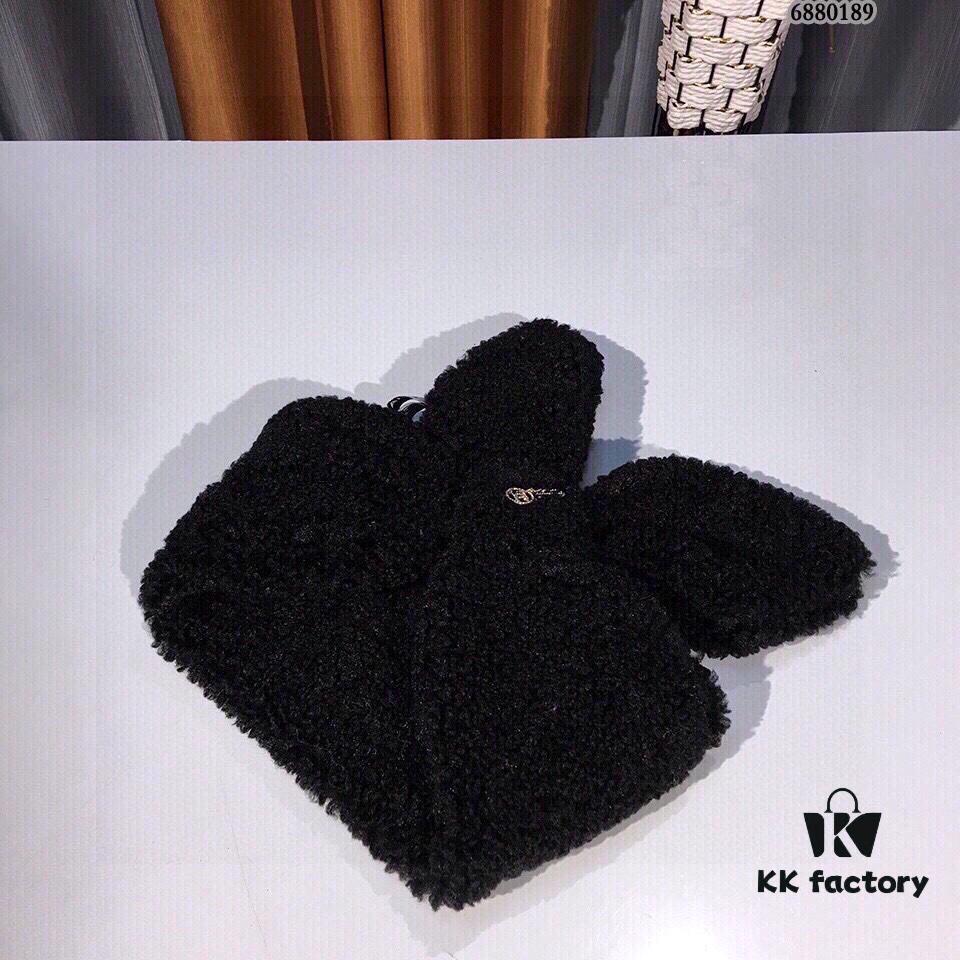 Mongococo Hot Sheepskin Faux Fur Neck Warmer Scarf with Flowing Ribbons – Must-Have Fashion Accessory for Winter