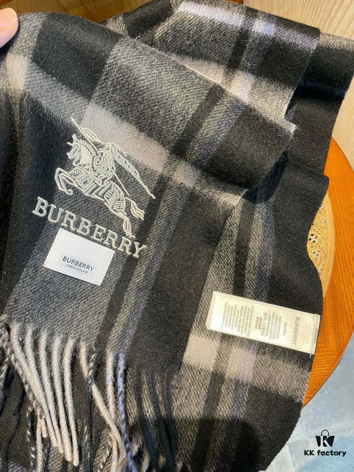 Complete Package Burberry Bur Cashmere Plaid Absolutely Stunning, Incredibly Stylish and Charming!!!