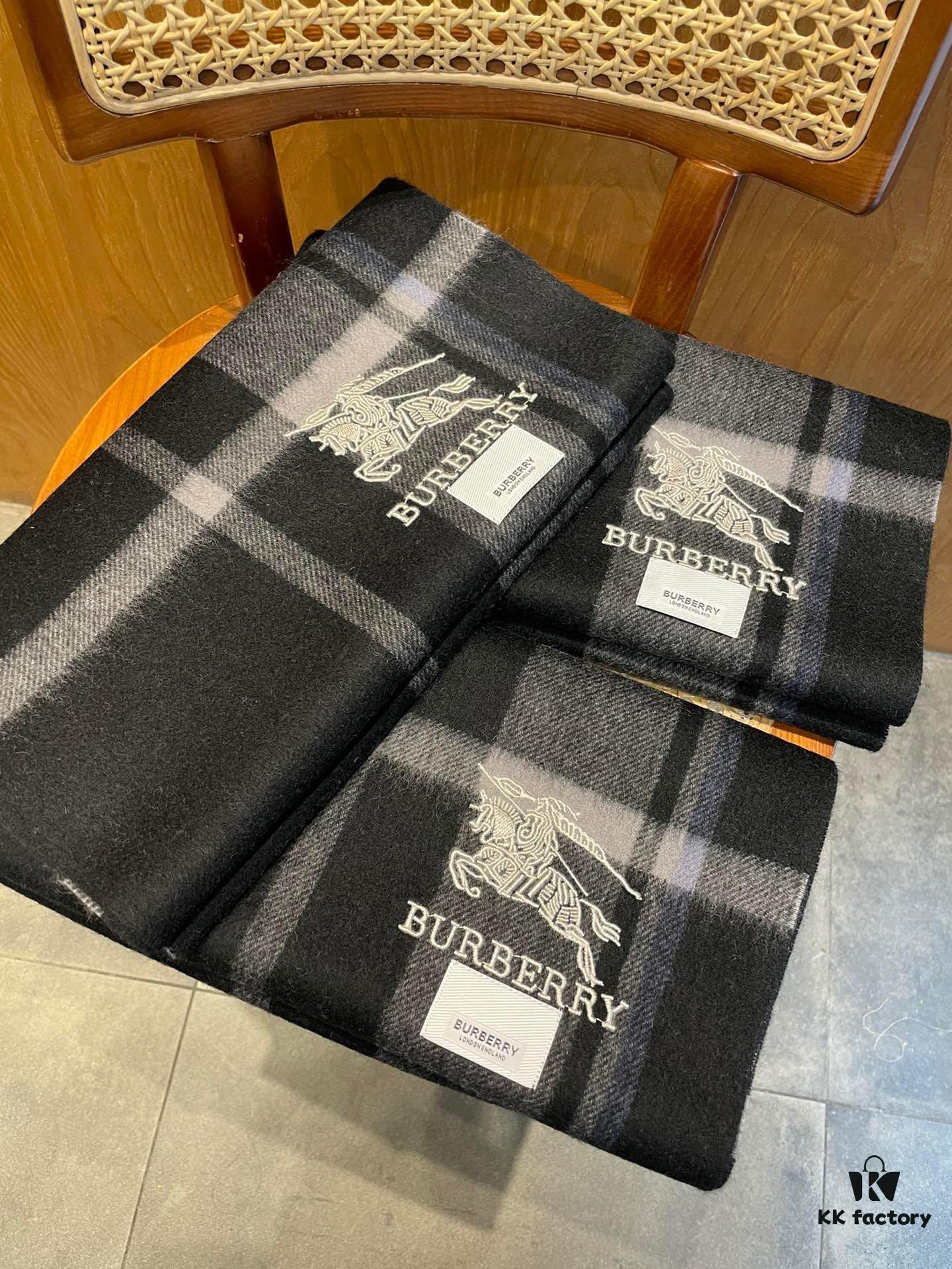 Complete Package Burberry Bur Cashmere Plaid Absolutely Stunning, Incredibly Stylish and Charming!!!
