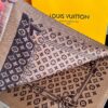 LV Clover Double-Sided Shawl in Monogram Color, 2020 Autumn-Winter New Warm Shawl Scarf with Four-Leaf Clover Jacquard, Premium Gift-Grade Accessory