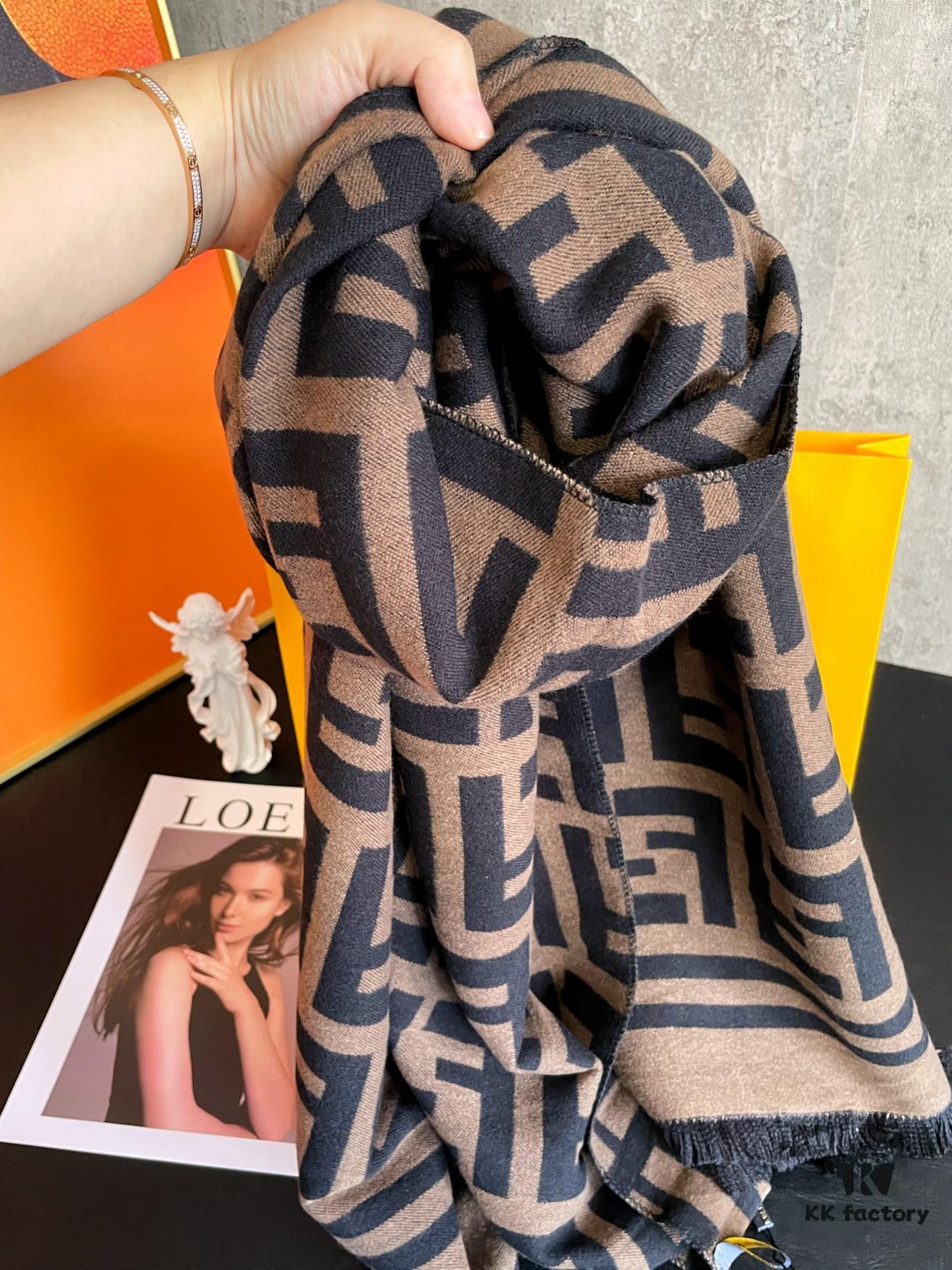 Fendi Classic Double F Scarf