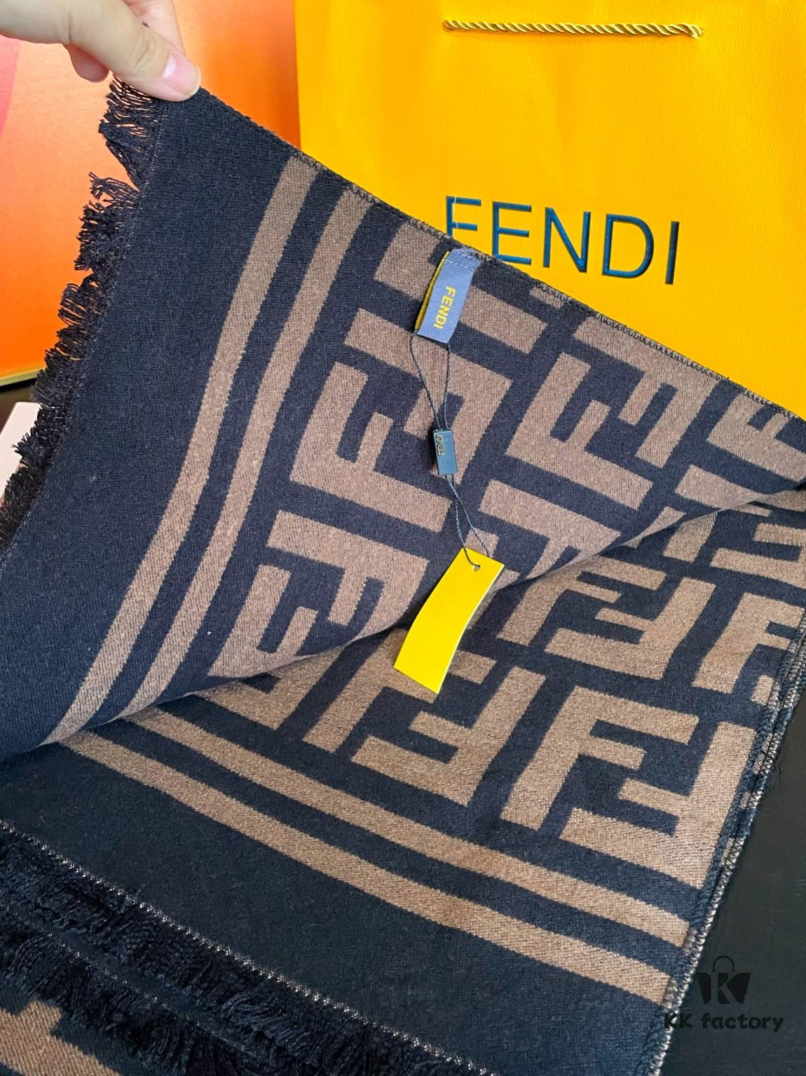 Fendi Classic Double F Scarf
