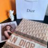 Dior Five-star Patchwork Scarf Khaki