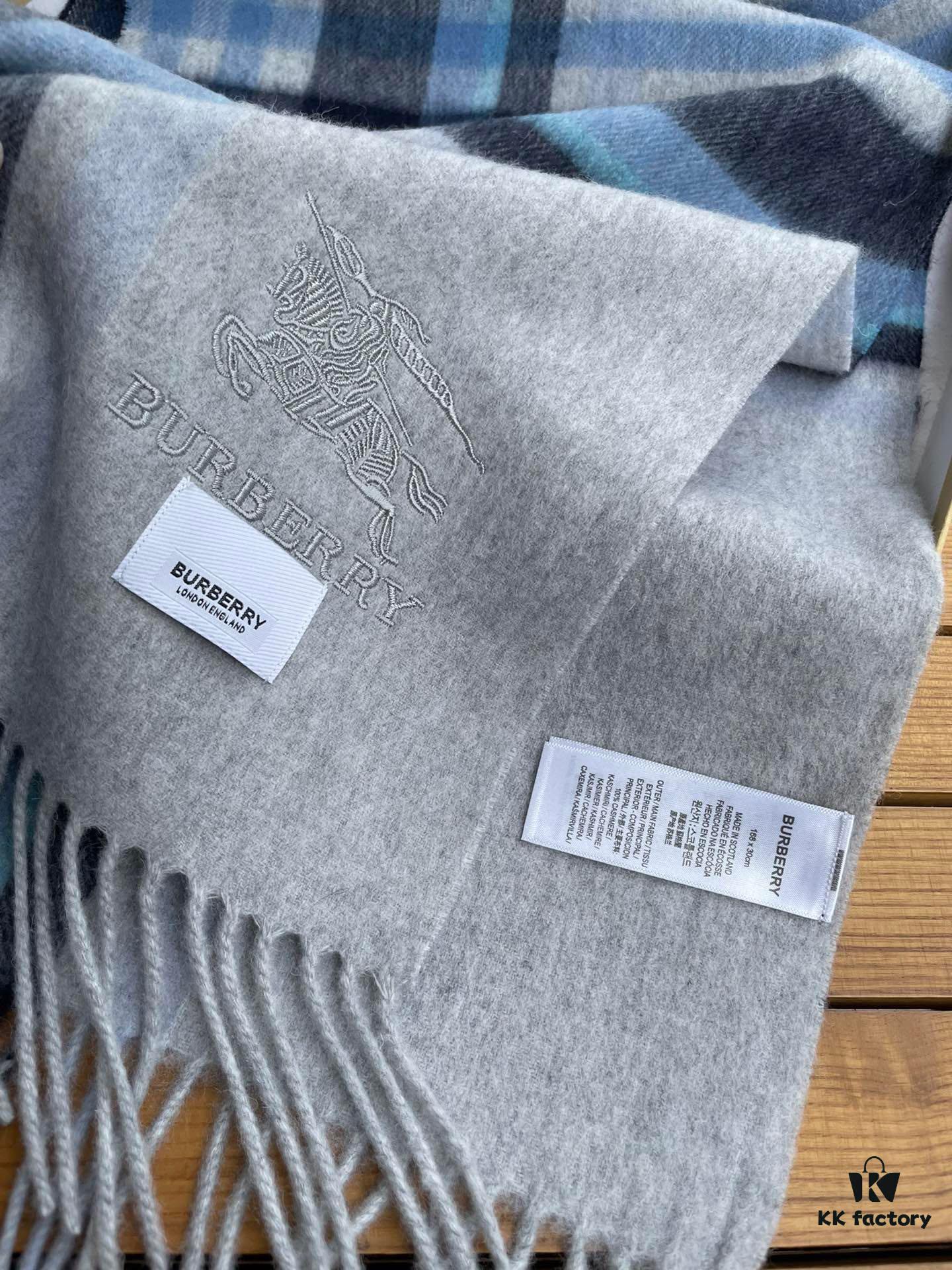 Burberry High-Quality Imported Cashmere Scarf, Newly Launched, Latest Unisex Design from Overseas Boutique, Not Yet Available in Domestic Boutiques