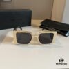 YSL Saint Laurent Sunglasses, absolutely in love, the aura when worn is perfectly captured, extremely slimming for the face, large-frame yet surprisingly lightweight, with just the right temple curvature for a comfortable, feather-light fit!