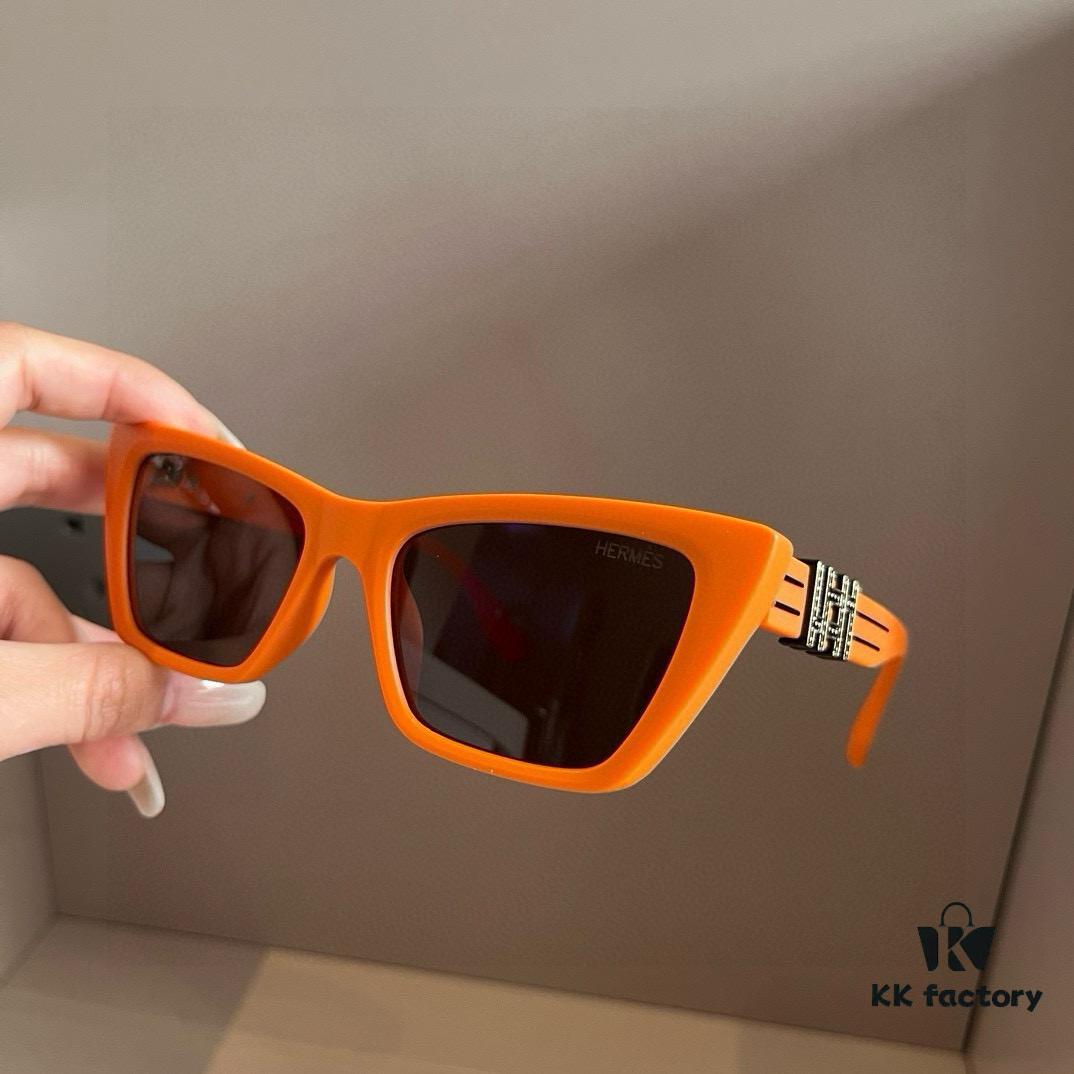 2024 Hermès New Arrival Sunglasses, Polarized Sun Glasses with Premium Look, Flattering Slimming Design, Export Quality UV Protection Eyewear