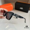 2024 Hermès New Arrival Sunglasses, Polarized Sun Glasses, High-End Stylish Face-Framing UV Protection Eyewear