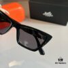 2024 Hermès New Arrival Sunglasses, Polarized Sun Glasses, High-End Stylish Face-Framing UV Protection Eyewear