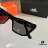 2024 Hermès New Arrival Sunglasses, Polarized Sun Glasses, High-End Stylish Face-Slimming Export Sun Protection Eyewear