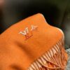 Louis Vuitton Men's Cashmere Scarf - Classic Unisex Design, 100% Cashmere, 30x180 cm