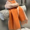 Louis Vuitton Men's Cashmere Scarf - Classic Unisex Design, 100% Cashmere, 30x180 cm