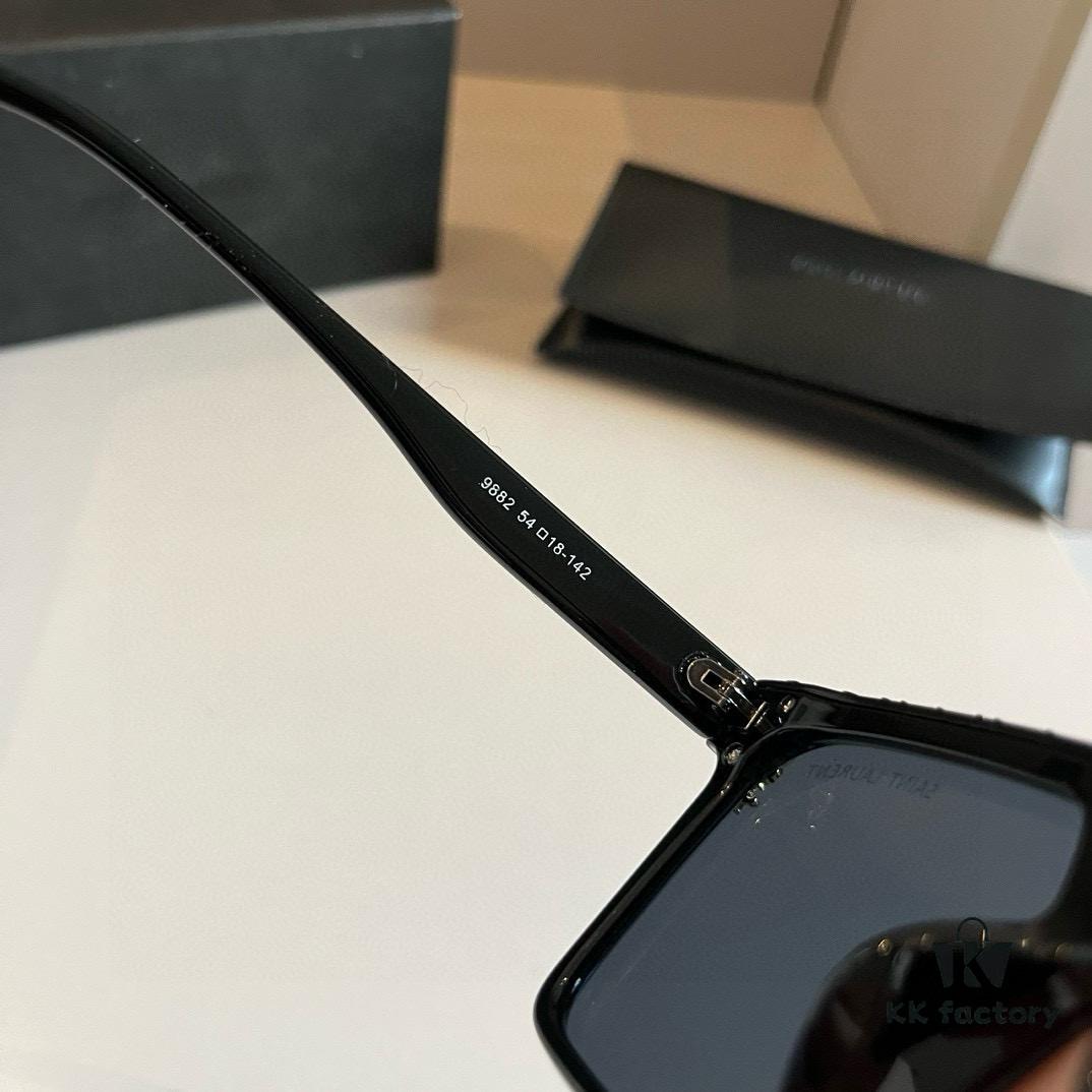 YSL Saint Laurent Sunglasses, Face-Contouring Sun Protection Glasses, High-End Lightweight Eyewear