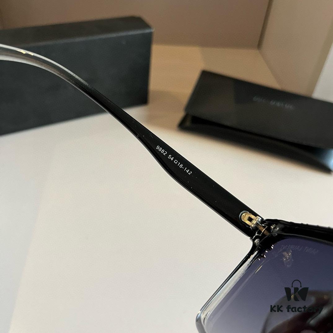 YSL Saint Laurent Sunglasses, Face-Contouring Sun Protection, High-End Lightweight Eyewear