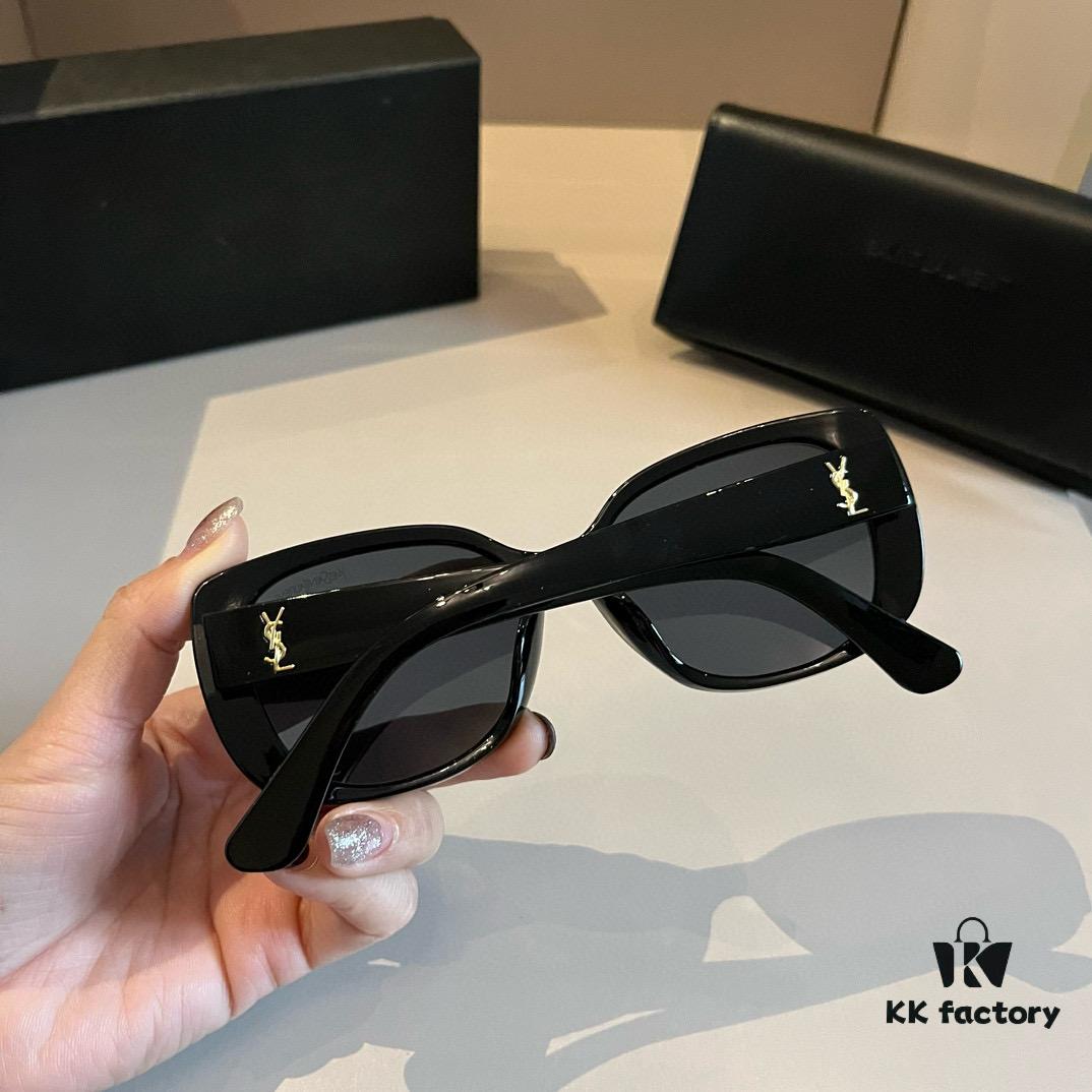 YSL Saint Laurent Sunglasses, Face-Contouring Sun Protection, High-End Lightweight Eyewear