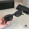 YSL Saint Laurent New Arrival SLM94 Gold Black Sunglasses