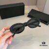 YSL Saint Laurent New Arrival SLM94 Gold Black Sunglasses