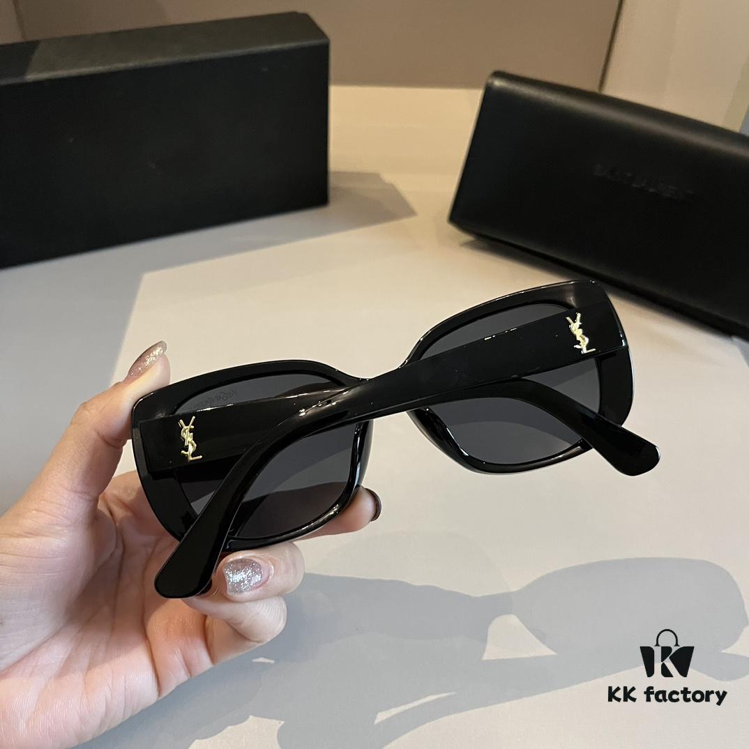 YSL Saint Laurent Sunglasses, Face-Contouring Sun Protection, High-End Lightweight Eyewear