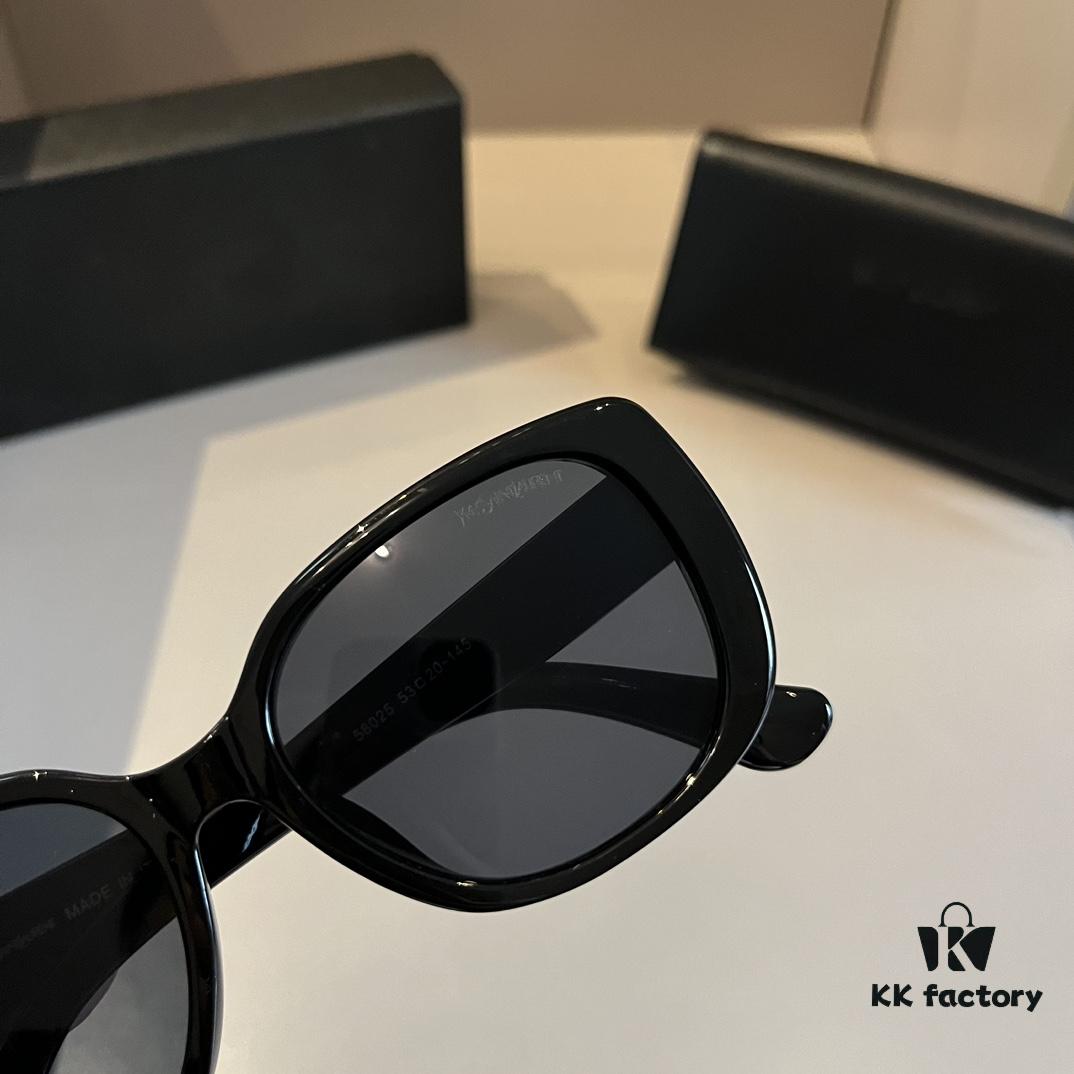 YSL Saint Laurent Sunglasses, Face-Contouring Sun Protection, High-End Lightweight Eyewear