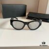 YSL Saint Laurent 2023 New Arrival SLM94 Gold Black Sunglasses